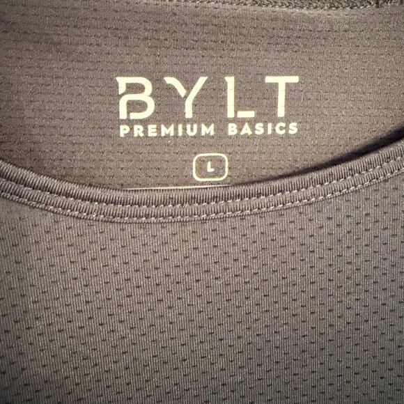 🖤 BYLT Premium Basics Performance Tee – Black – Size L - Picture 3 of 4